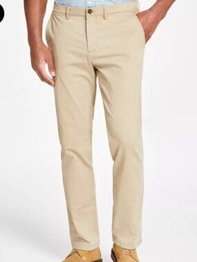 *NWT* Men's TH Flex Stretch Custom-Fit Chino Pant, 34W x 32L